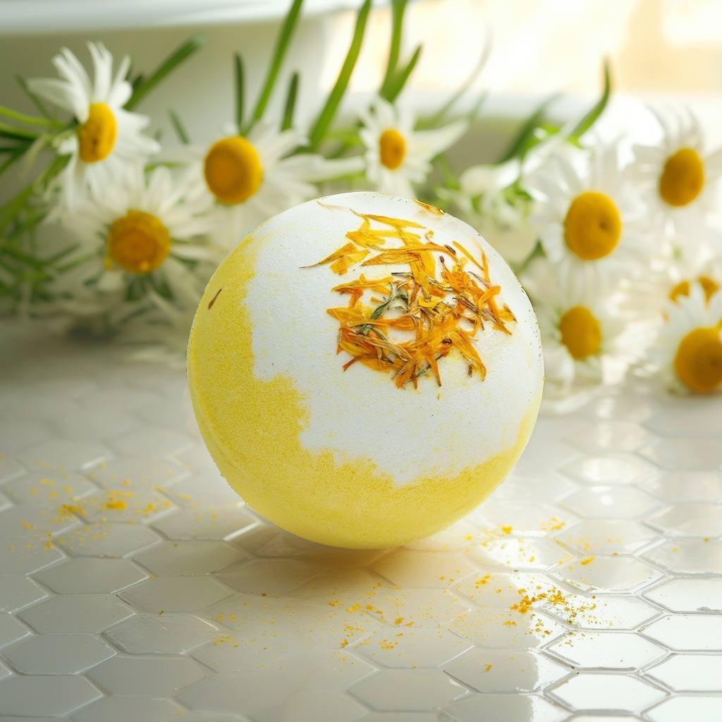 Romaşkanyň tagamly hammam topy