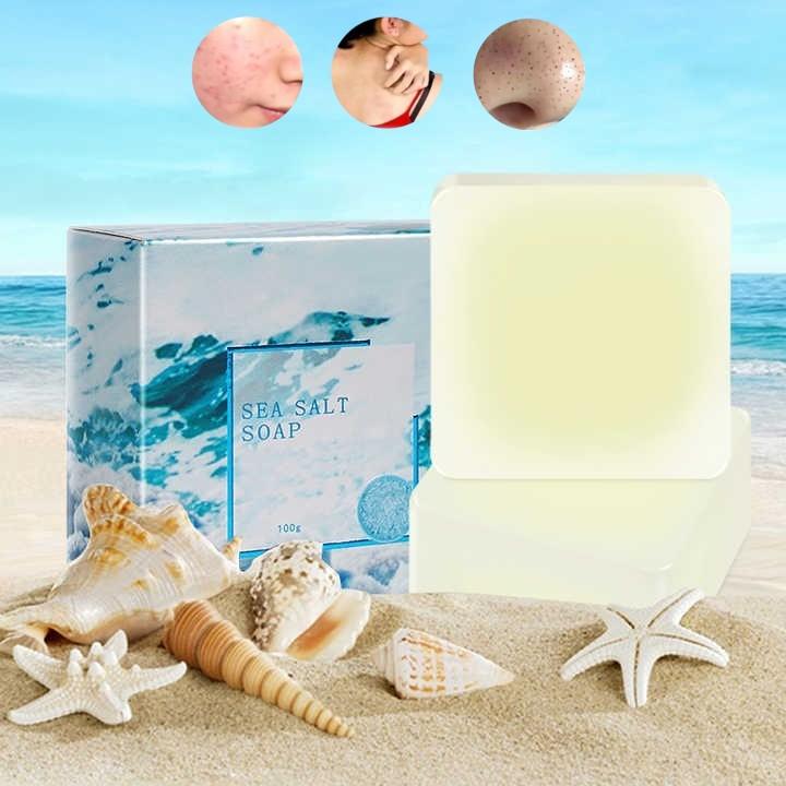 DEŇIZ DUZY SABYNY Deňiz duzy goşulan möjüze sabyn, siviljeler we akne üçin