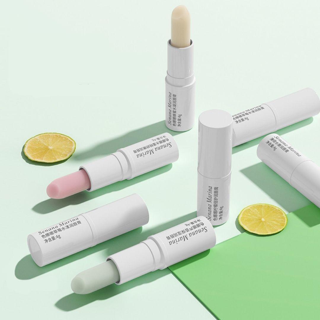 SENANA MARINA Vazelin bilen dodak rujynyň balzamy