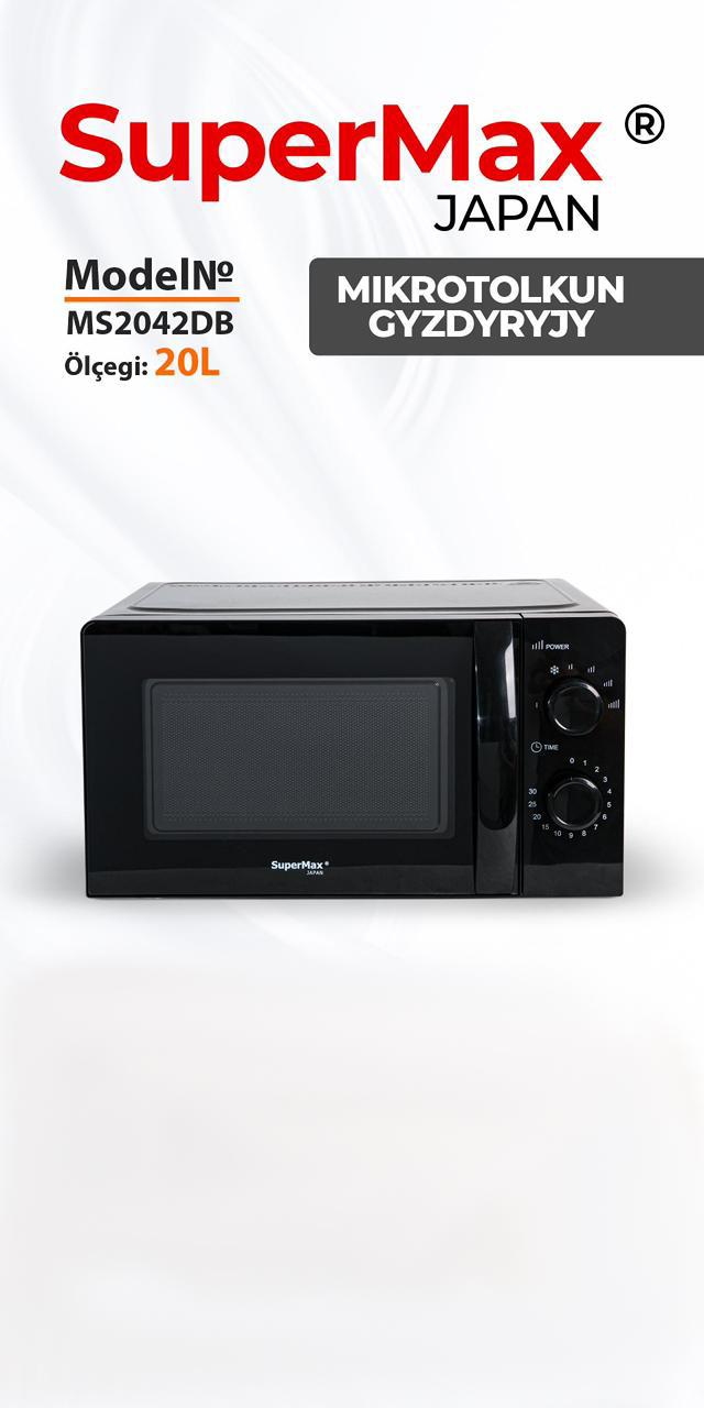Mikrotolkun gyzdyryjy Supermax MS2042DB (20L.)