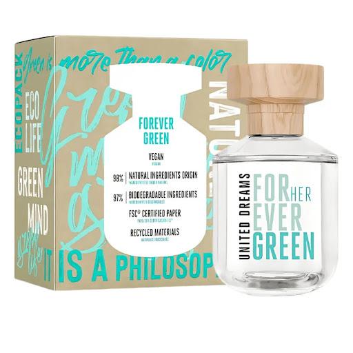BENETTON UNITED DREAMS FOREVER GREEN FOR HIM (M) EDT 100 ml ES, erkekler üçin