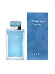 Parfýumirlenen suw DOLCE & GABBANA LIGHT BLUE EAU INTENSE (W) EDP 50 ml FR, zenanlar üçin