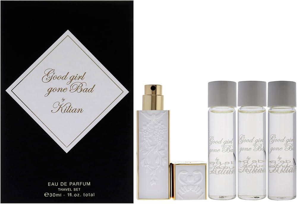 Sowgatlyk toplumy, Parfýumirlenen suw KILIAN GOOD GIRL GONE BAD (W) SET TRAVEL SPRAY + EDP 3 x 7.5 ml +  HAIR MIST 7.5 ml REFILLS FR, zenanlar üçin