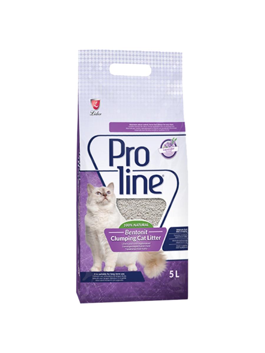 Pişikler üçin Proline hoşboý Lawanda ysy bilen bentonit doldurgyjy 5L