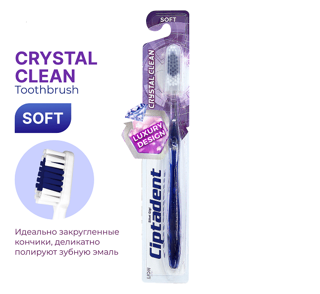 Diş çotka Ciptadent Crystal Clean Soft