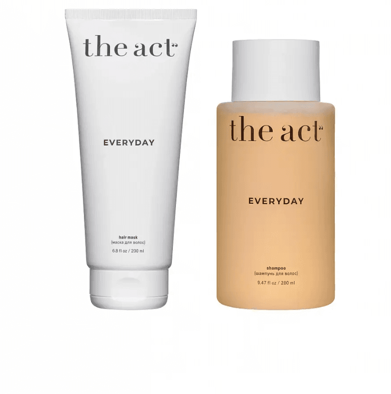 Saç üçin ideg toplumy Everyday (şampun, maska)
