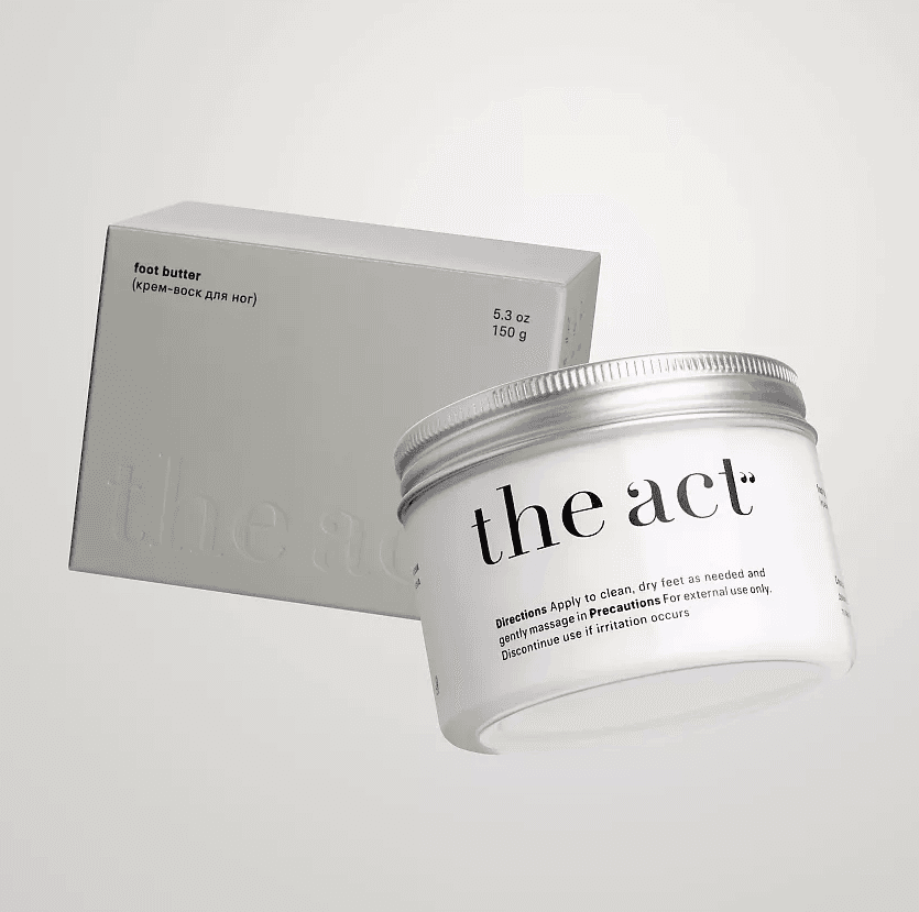 Aýak üçin krem-wosk