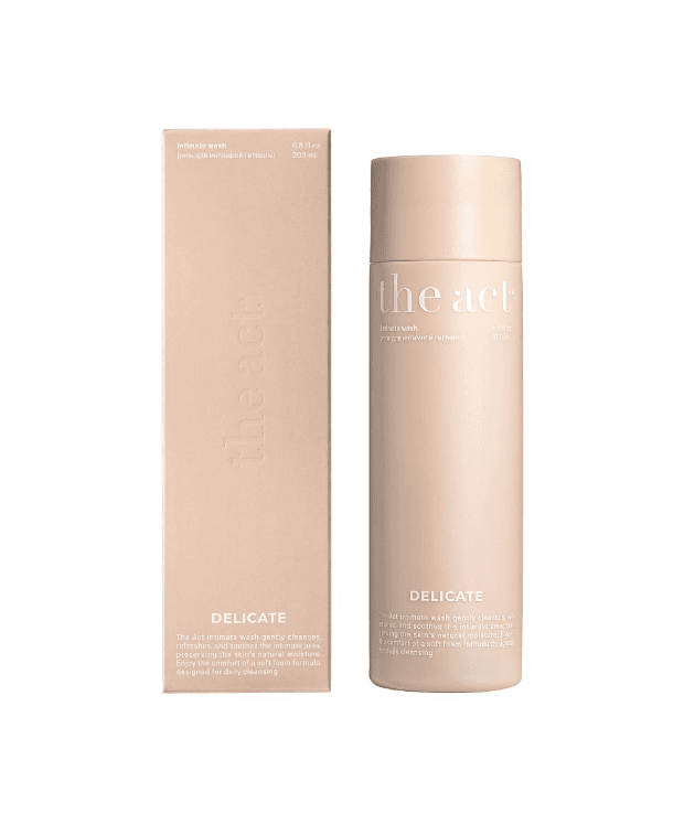 Şahsy-intim gigiýena üçin gel DELICATE