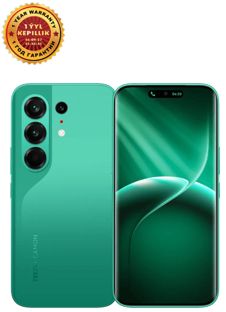Smartfon Tecno Camon 50 Pro 8/256 GB, Ýaşyl