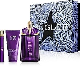Sowgatlyk toplumy MUGLER ALIEN (W) SET EDP 60 ml REFILLABLE + EDP 10 ml REFILLABLE + PERFUMING BODY LOTION 50 ml FR