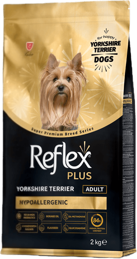 Reflex plus gold gury korm uly it uçin yorksirskiy teryer uçin 2kg