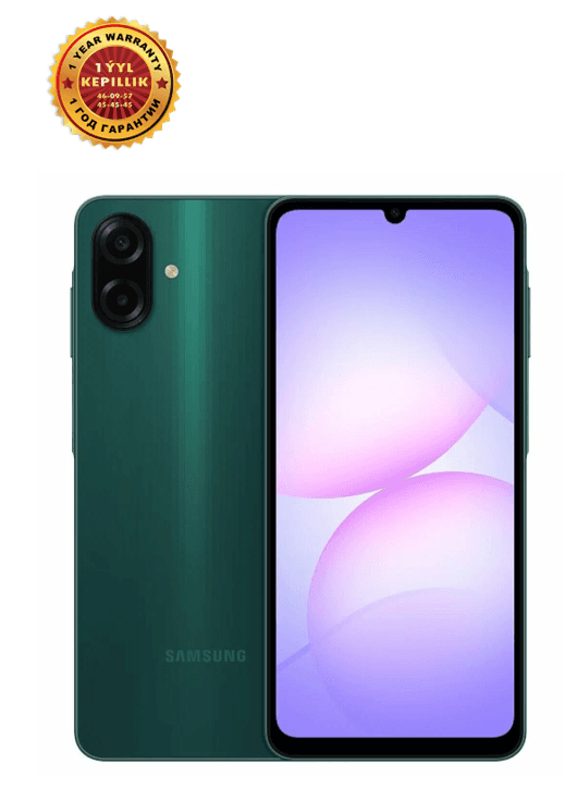 Smartfon Samsung Galaxy A07 6/128 GB, ýaşyl