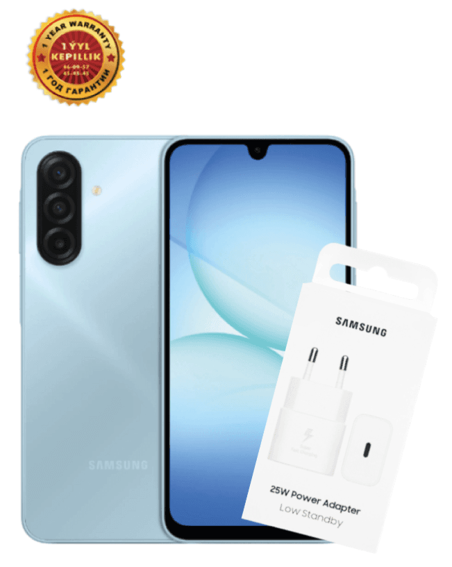 Smartfon Samsung Galaxy A17 4/128 GB, asman-gök
